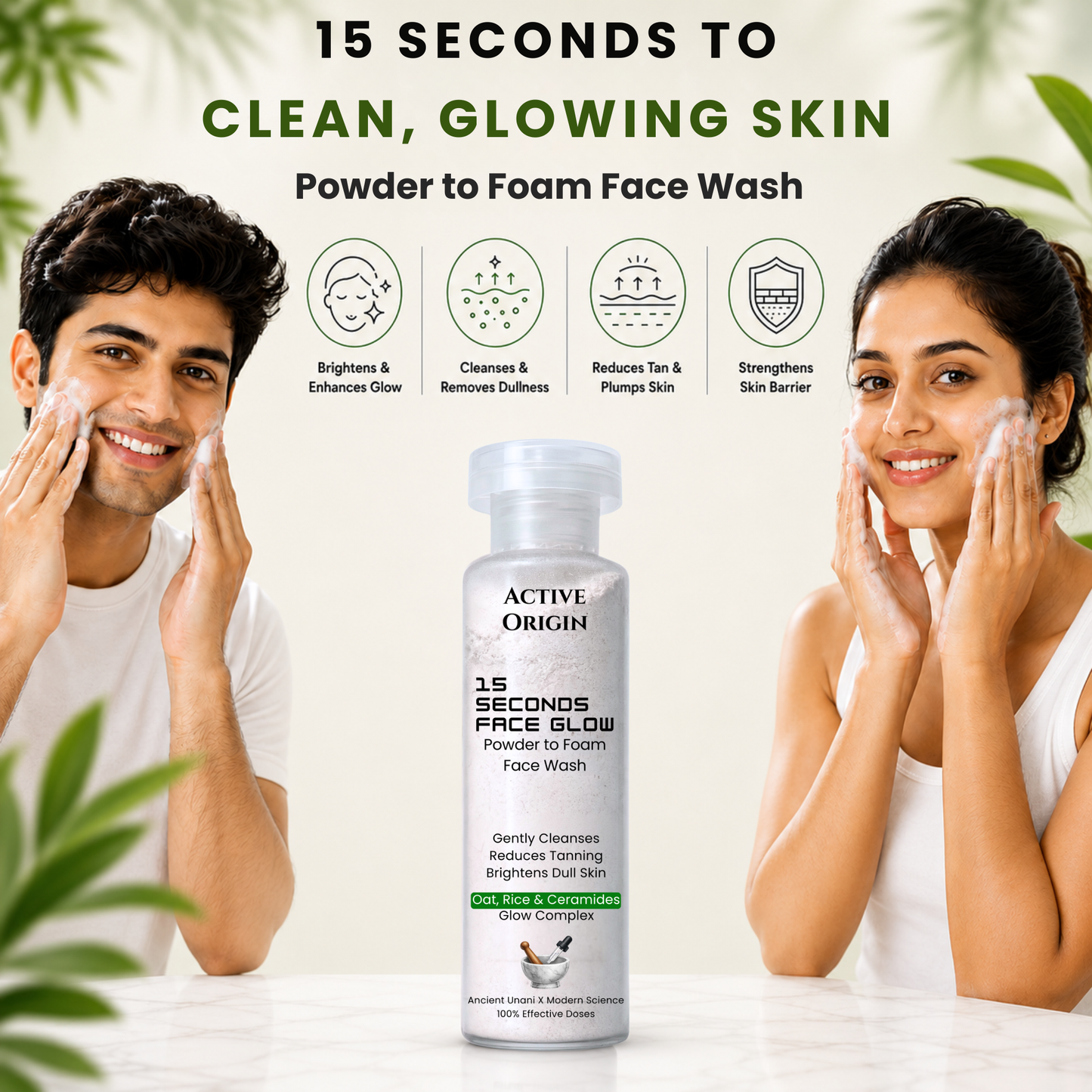 Active Origin Glass Glow Skincare Routine