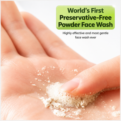 Active Origin Powder Face Wash | 15 Seconds Face Glow, De-Tan, Deep Cleansing, Removes Dead Skin & Brighten Face | Gentle Non Drying | Face wash for Men & Women (60g Pack of 3)